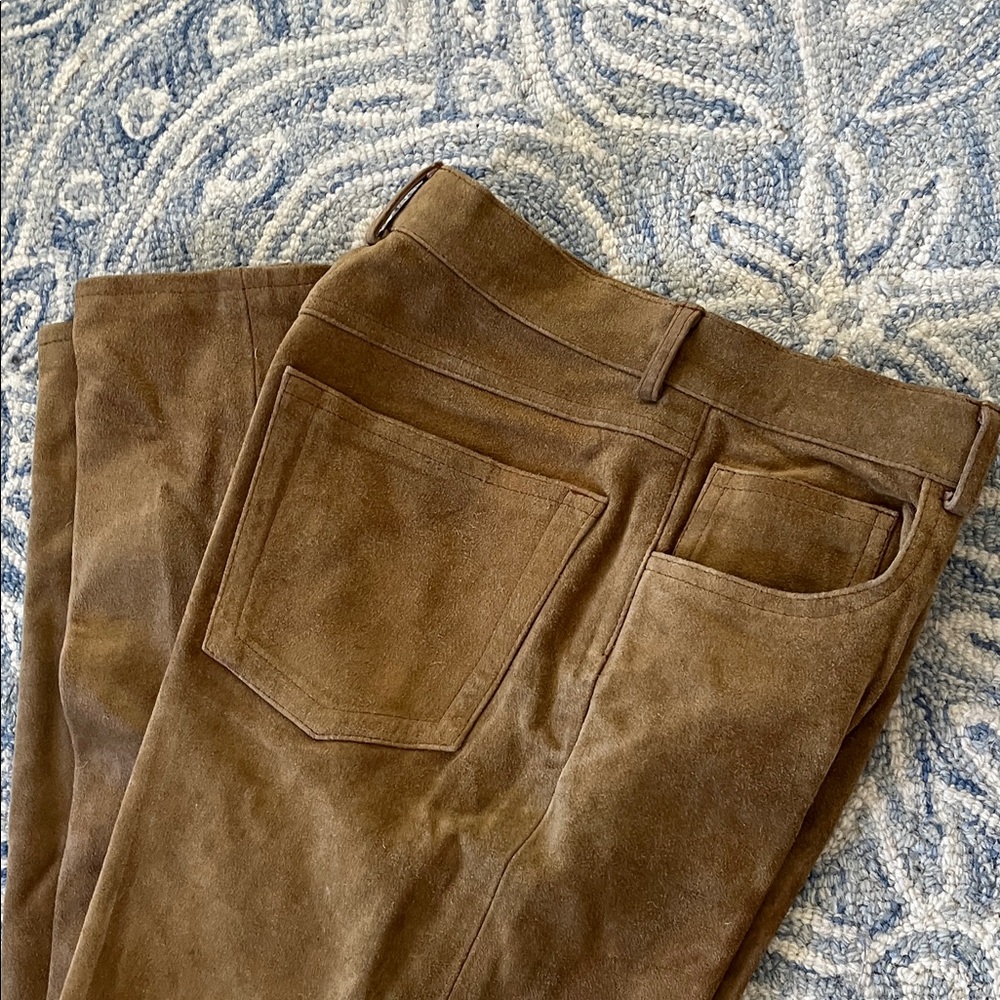Ralph Lauren suede pants